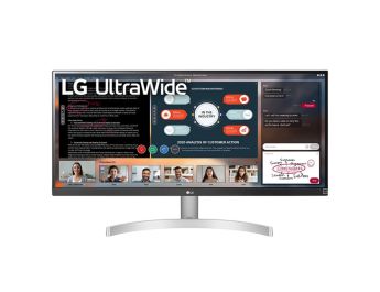 MONITOR LG 29WN600-W 29" IPS 2560x1080 5MS HDMI DP MULTIMEDIA NEGRO PLATA