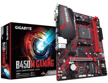 PLACA BASE GIGABYTE B450M GAMING AM4 MATX 2XDDR4