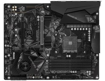 PLACA BASE GIGABYTE X570 GAMING X AM4 ATX 4XDDR4