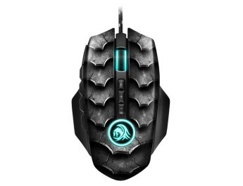 RATON SHARKOON DRAKONIA II NEGRO USB