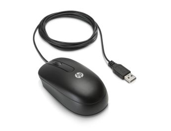 RATON HP 3-BUTTON USB NEGRO