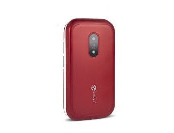 TELEFONO MOVIL SENIOR DORO 6040 2,8" ROJO BLANCO T3MPX