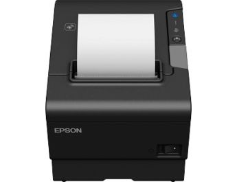 IMPRESORA EPSON TM-T88VI TICKETS ETHERNET SERIE Y USB + BUZZER COLOR NEGRA