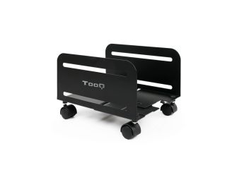 SOPORTE PARA CPU DE SUELO CON RUEDAS TOOQ UMCS0004-B NEGRO