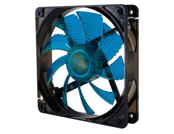 VENTILADOR CAJA NOX COOL FAN LED 120MM NEGRO LED AZUL