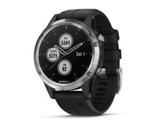 SMARTWATCH GARMIN FENIX 5 PLUS NEGRO/PLATA