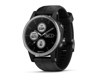 SMARTWATCH GARMIN FENIX 5S PLUS NEGRO/PLATA